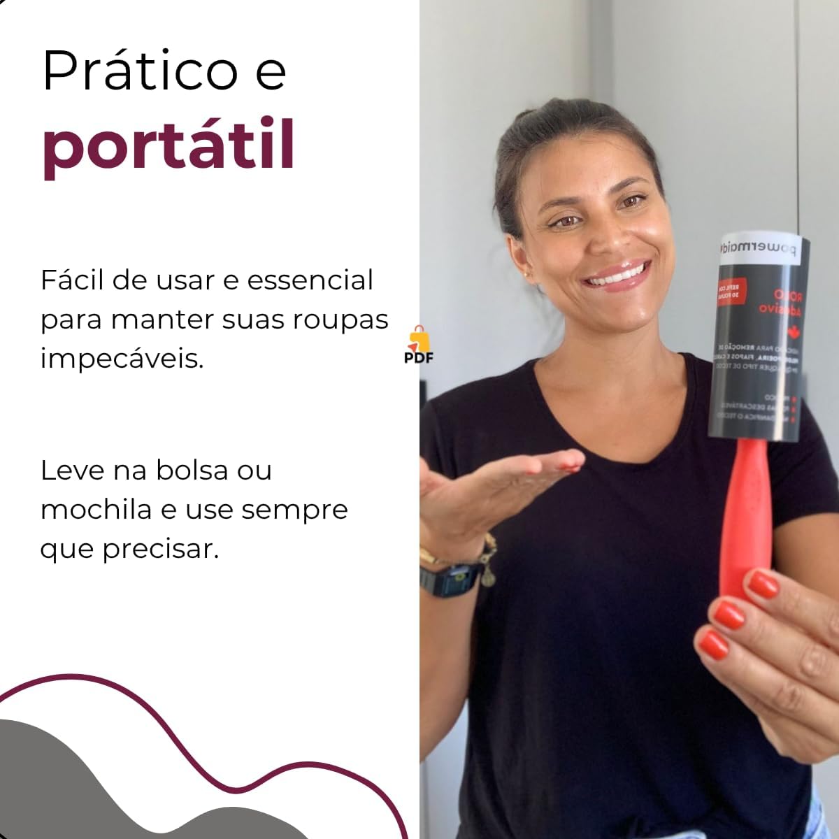 Kit 2 Rolos Tira Pelo Pet Cabelo Bolinha Roupa Sofá Adesivo Removedor Mais 4 Refil Total 180 Folhas