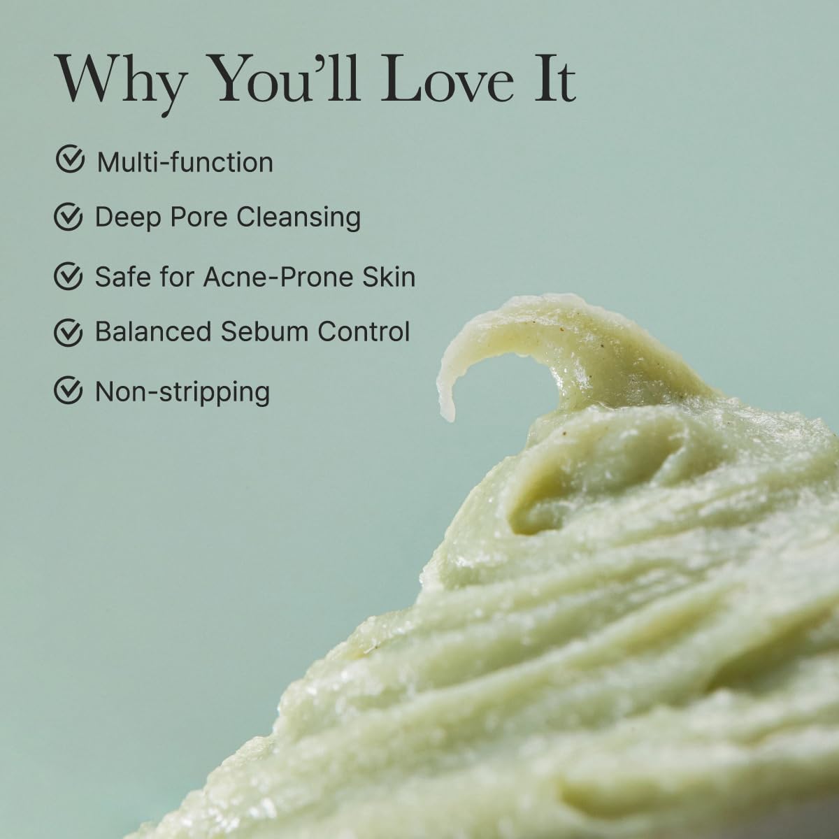 ARENCIA Korean Rice Cake Face Cleanser & Daily Scrub - Moisturizing, Brightening & Deep-Cleansing - All Skin Types, Vegan, Organic - with Rice Powder, Rice Water & Green Tea (4.23oz)
