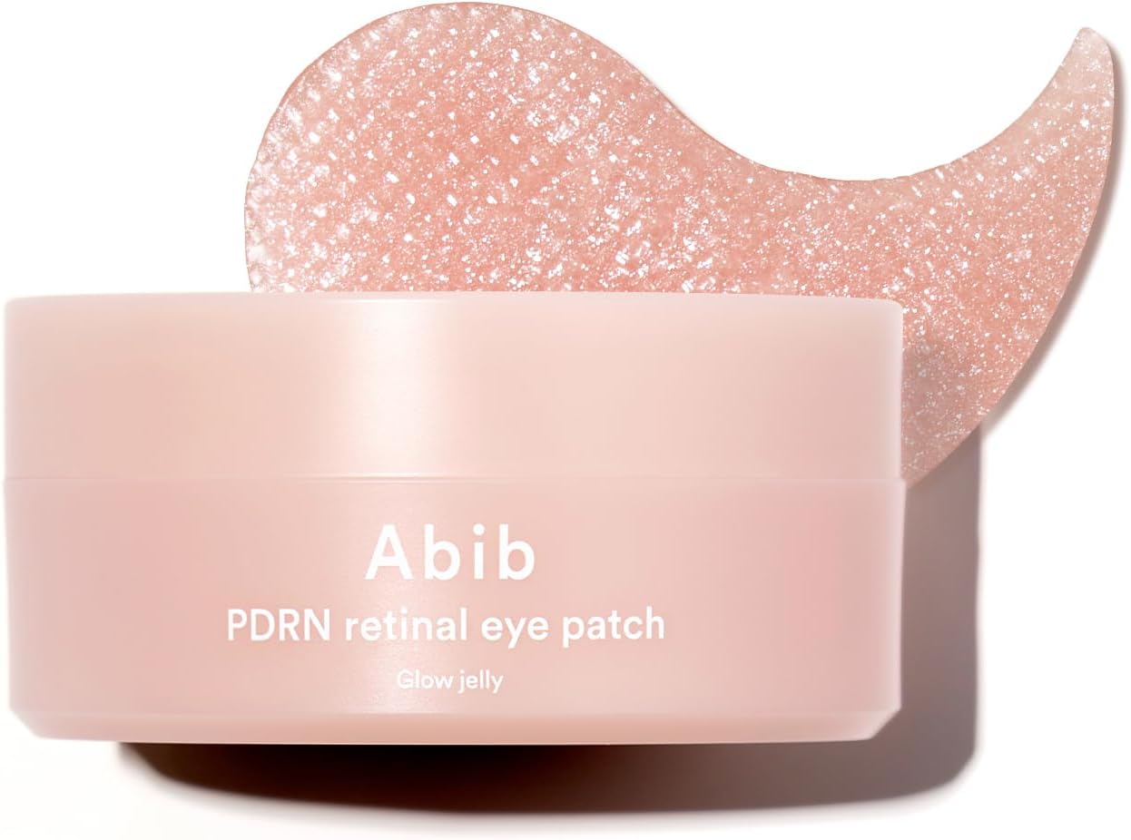 Abib PDRN Retinal Eye Patch, máscaras de hidrogel para olheiras, inchaço, linhas finas, 60 adesivos, 84 g, com niacinamida, K-Beauty Skincare