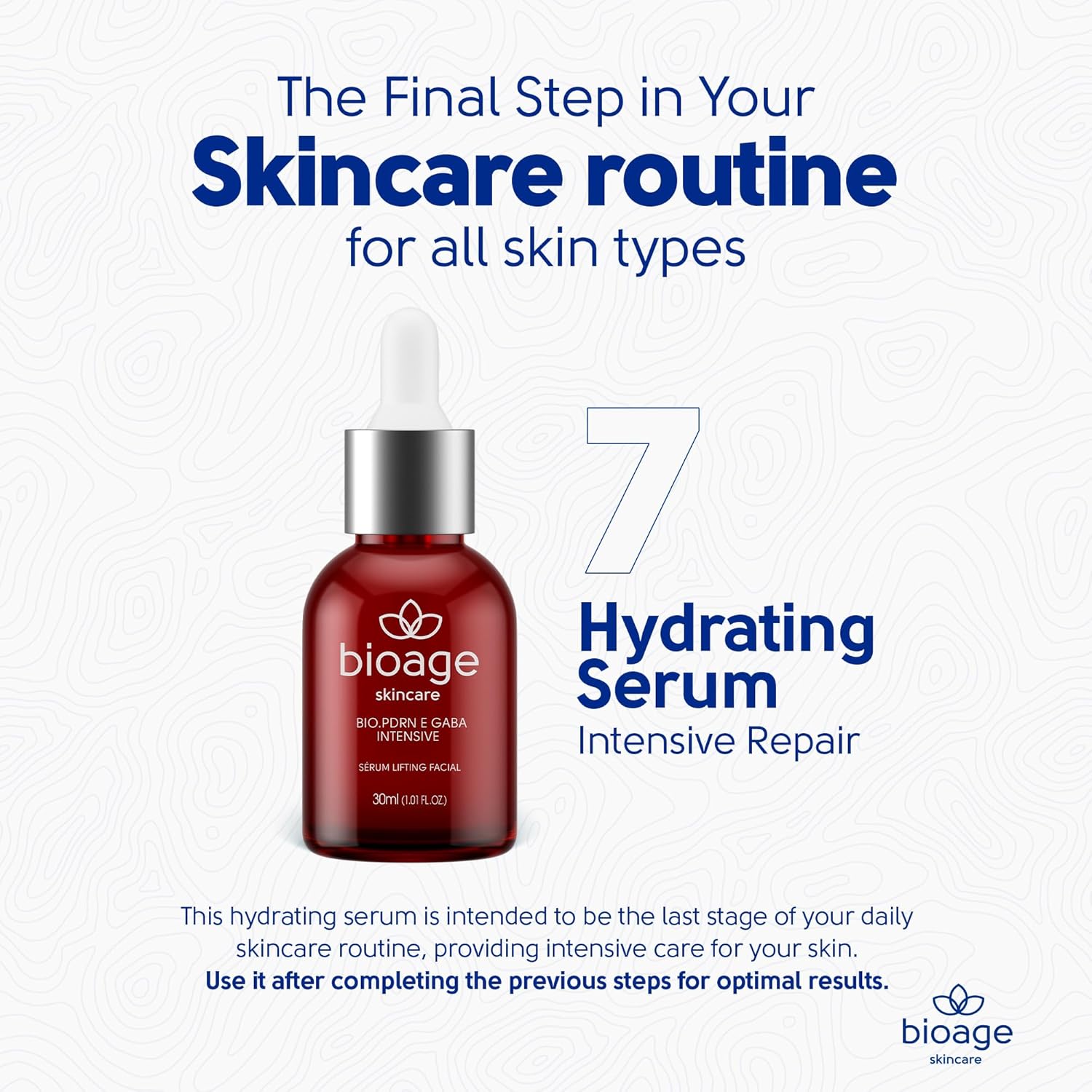 Sérum Lifting Facial Bio.PDRN E GABA Intensive Bioage