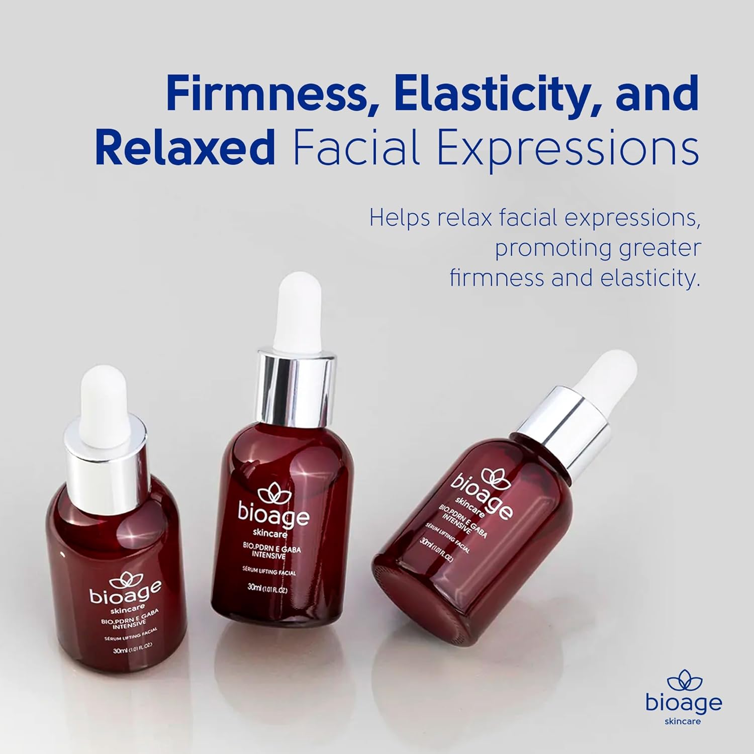 Sérum Lifting Facial Bio.PDRN E GABA Intensive Bioage
