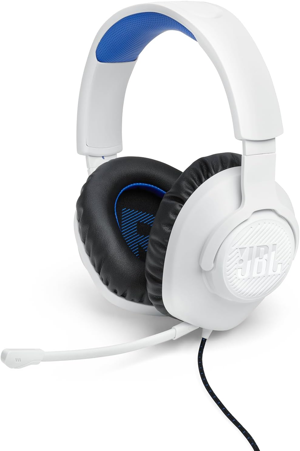 JBL, Fone de Ouvido Com Fio, Quantum 100M2, Headset Gamer, Over Ear, Microfone Removível - Preto